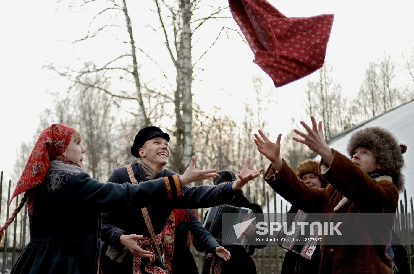 Shrovetide celebrations in Russian regions