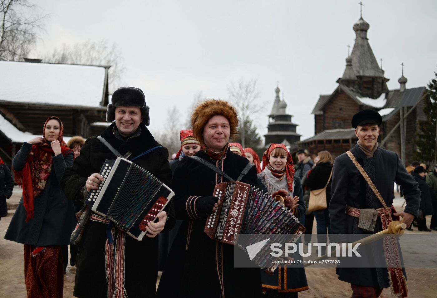 Shrovetide celebrations in Russian regions