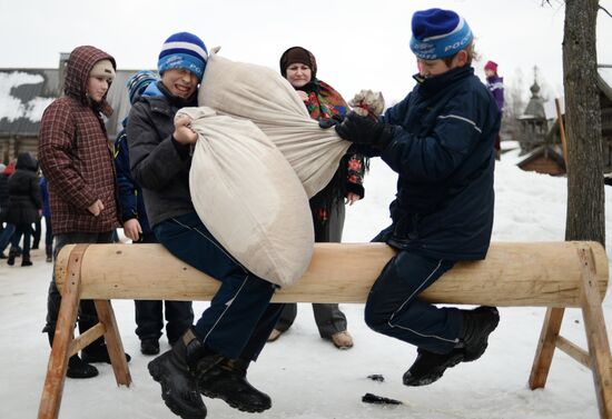 Shrovetide celebrations in Russian regions
