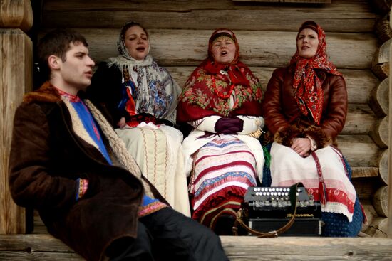 Shrovetide celebrations in Russian regions
