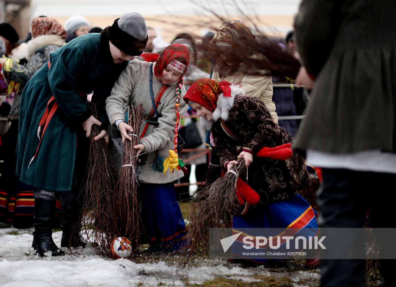 Shrovetide celebrations in Russian regions