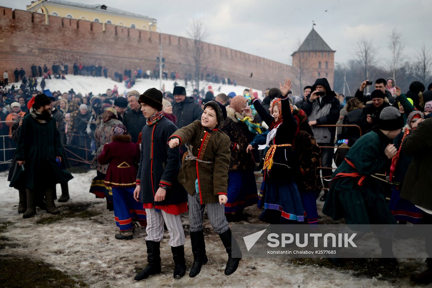 Shrovetide celebrations in Russian regions