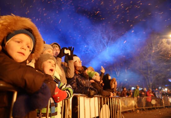 Shrovetide celebrations in Moscow