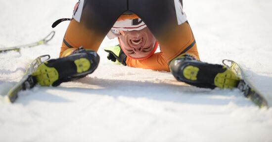 Biathlon. 2015 IBU Youth/Junior World Championships. Junior men's pursuit