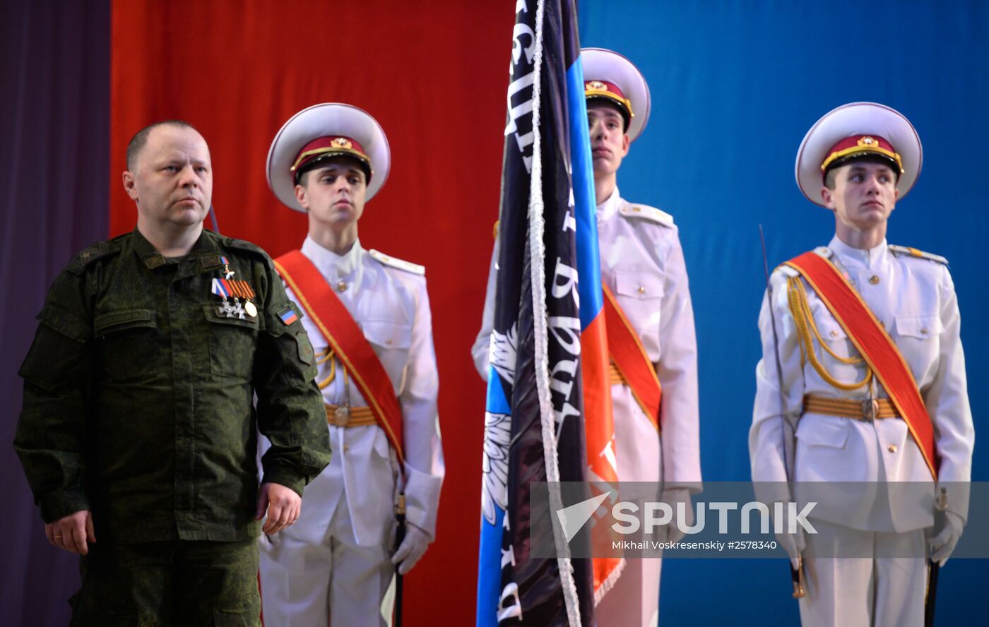 Iosif Kobzon performs at the Donetsk Opera and Ballet Theater