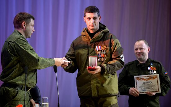 Iosif Kobzon performs at the Donetsk Opera and Ballet Theater