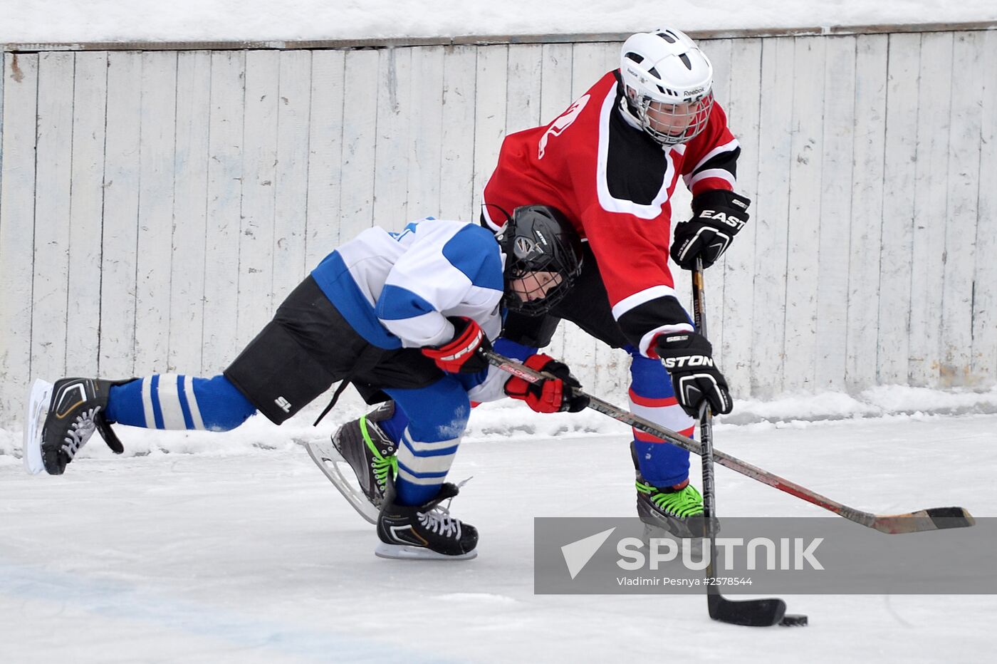 Amateur ice hockey players in the Nizhny Novgorod Region