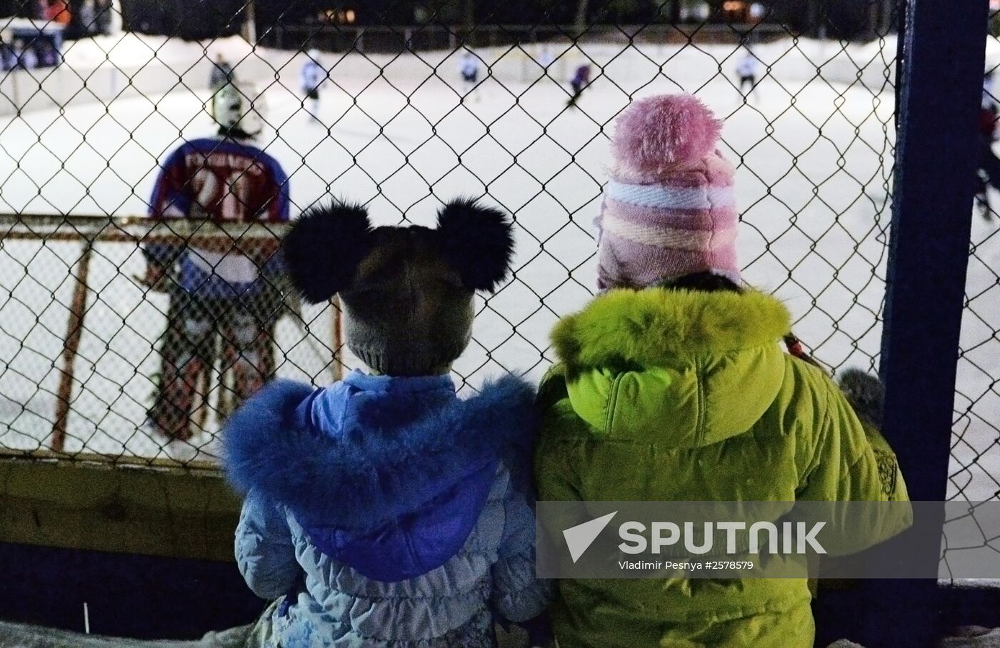 Amateur ice hockey players in the Nizhny Novgorod Region