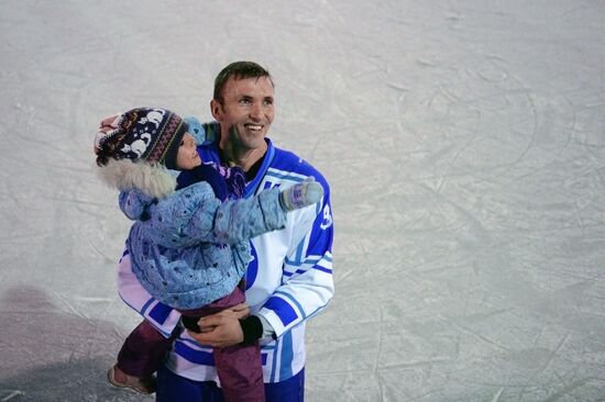 Amateur ice hockey players in the Nizhny Novgorod Region