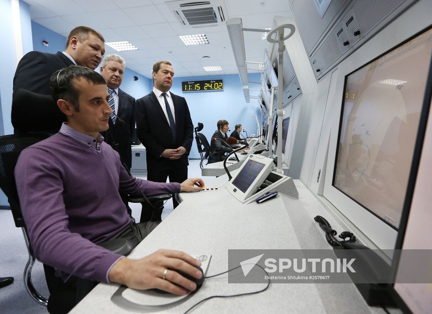 Prime Minister Dmitry Medvedev visits Samara