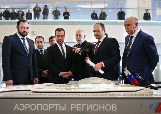 Prime Minister Dmitry Medvedev visits Samara