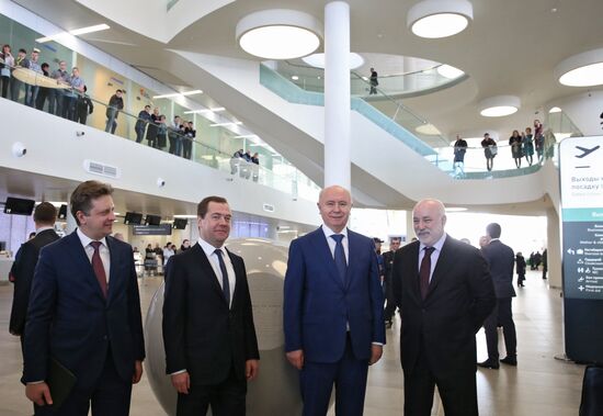 Prime Minister Dmitry Medvedev visits Samara