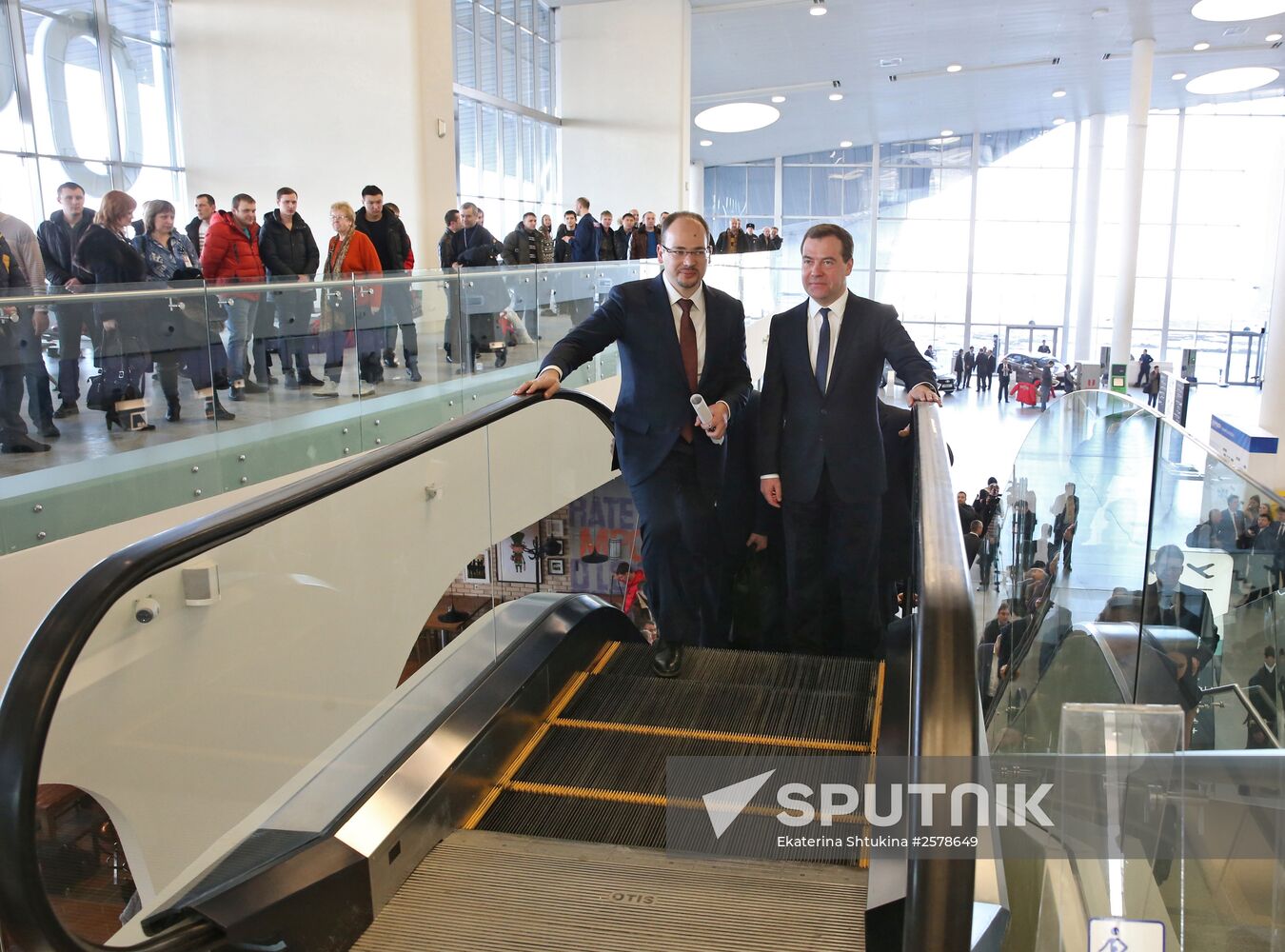 Prime Minister Dmitry Medvedev visits Samara