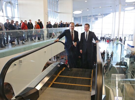 Prime Minister Dmitry Medvedev visits Samara