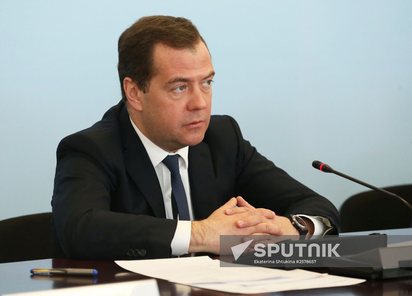 Prime Minister Dmitry Medvedev visits Samara