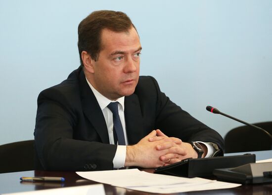 Prime Minister Dmitry Medvedev visits Samara