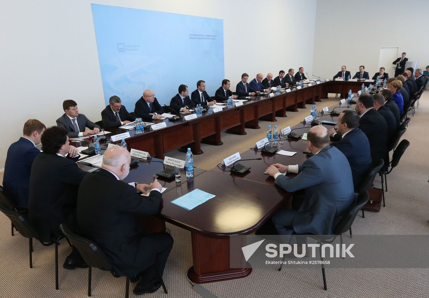 Prime Minister Dmitry Medvedev visits Samara