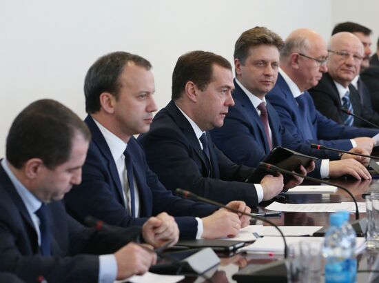 Prime Minister Dmitry Medvedev visits Samara