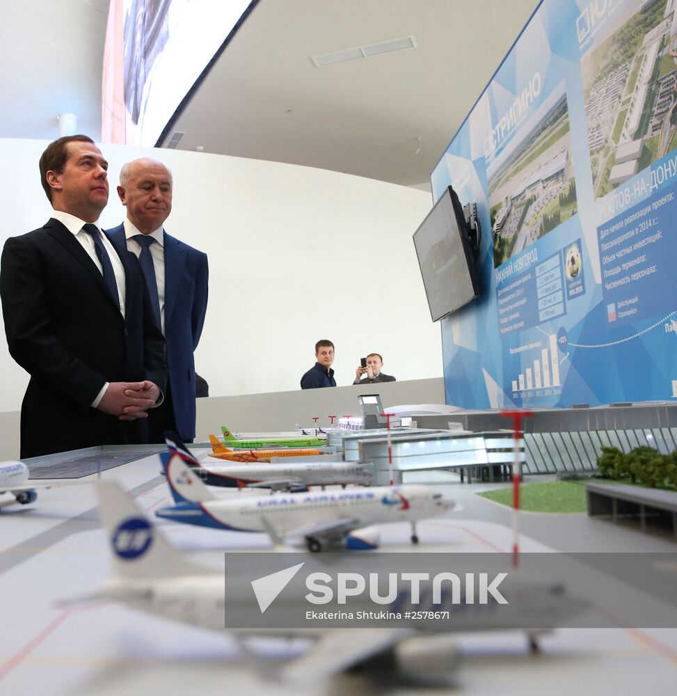 Prime Minister Dmitry Medvedev visits Samara