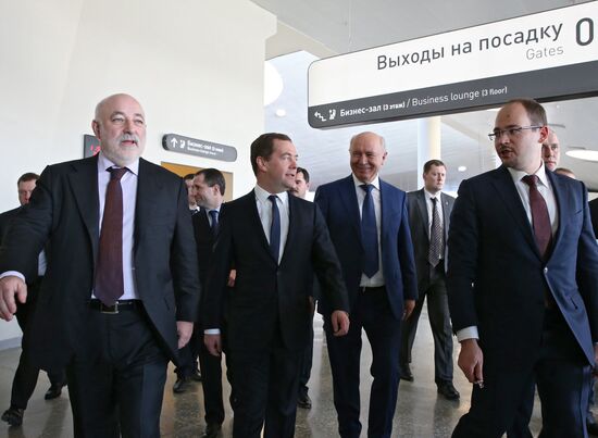 Prime Minister Dmitry Medvedev visits Samara