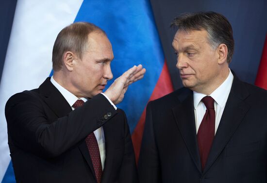Vladimir Putin's visit to Hungary