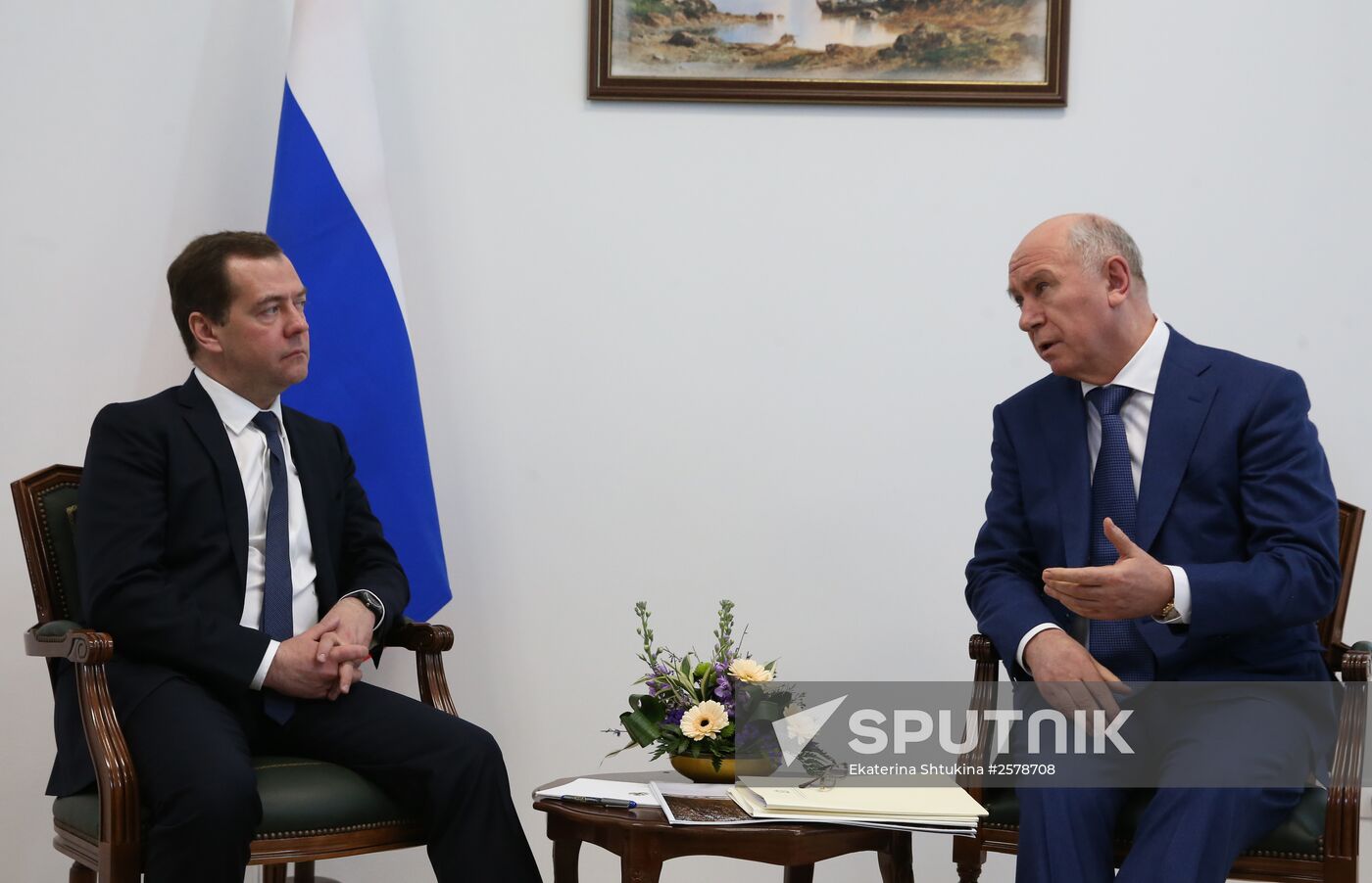 Prime Minister Dmitry Medvedev visits Samara