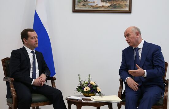 Prime Minister Dmitry Medvedev visits Samara
