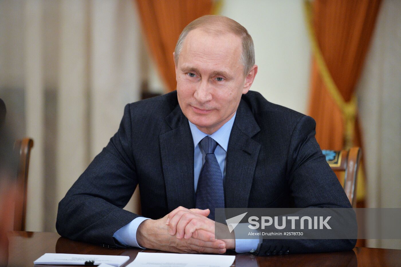 President Putin meets with ICRC President Maurer