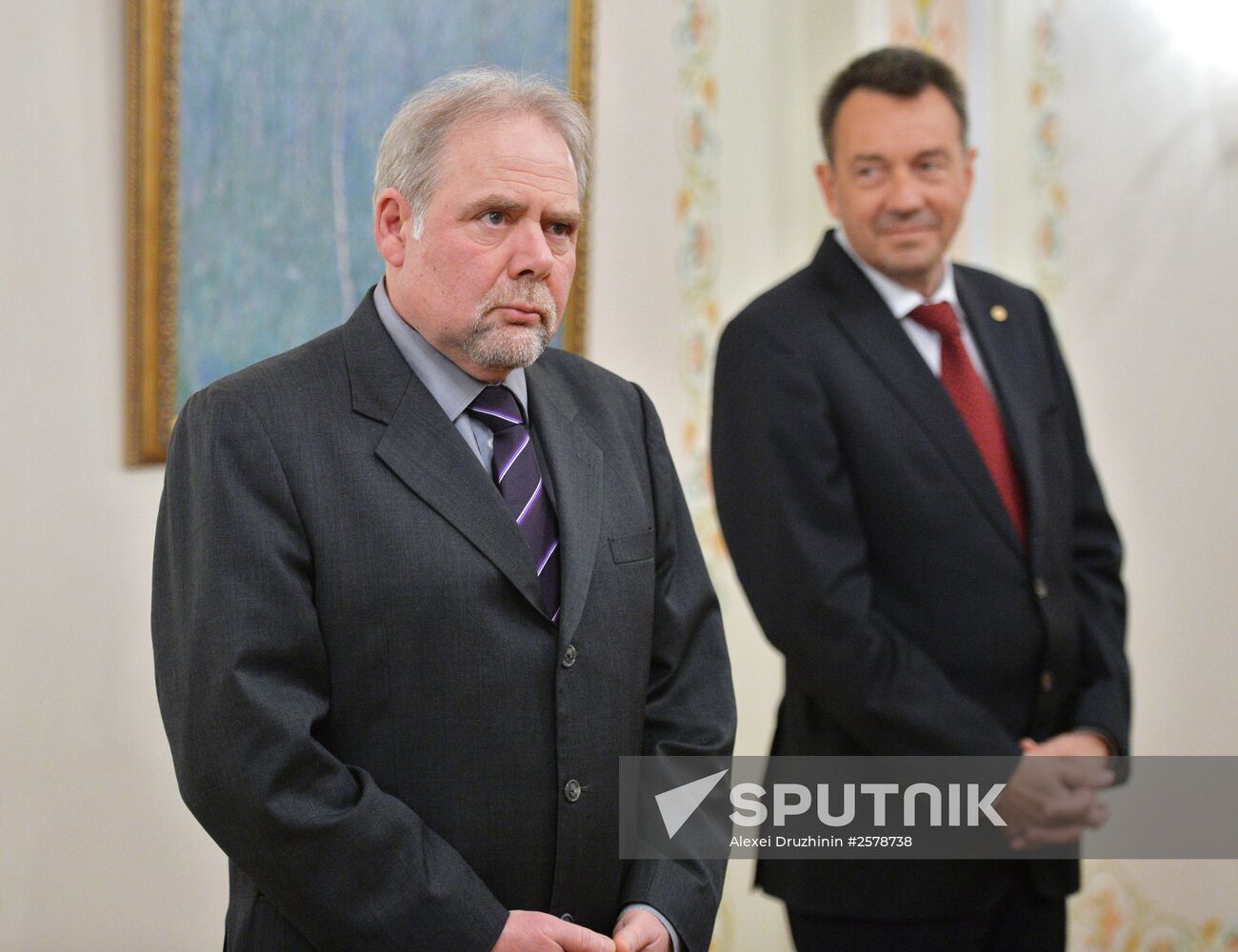 President Putin meets with ICRC President Maurer