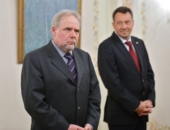 President Putin meets with ICRC President Maurer