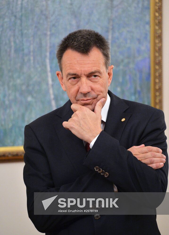 President Putin meets with ICRC President Maurer