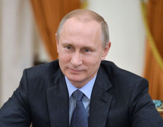 President Putin meets with ICRC President Maurer