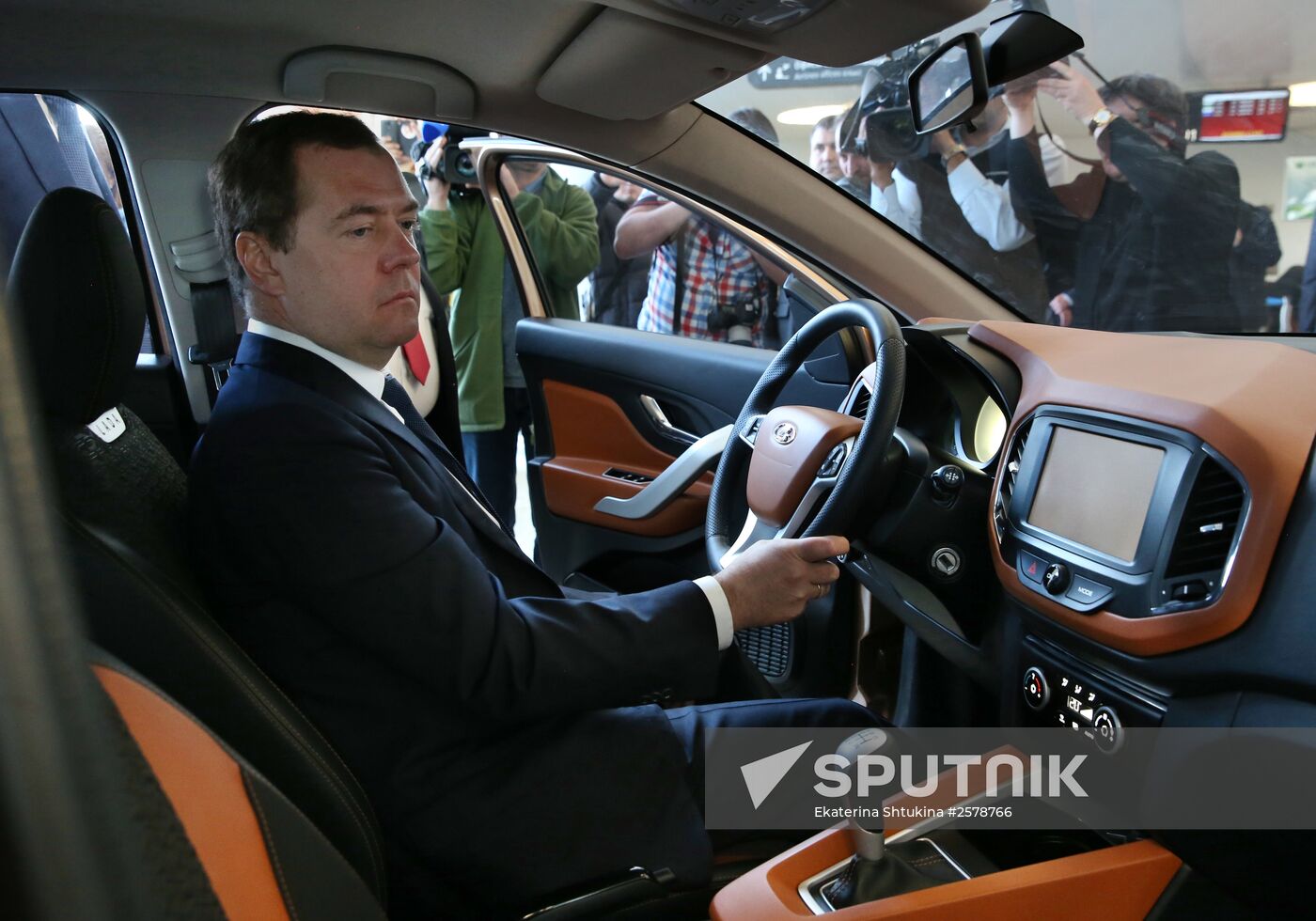 Prime Minister Dmitry Medvedev visits Samara