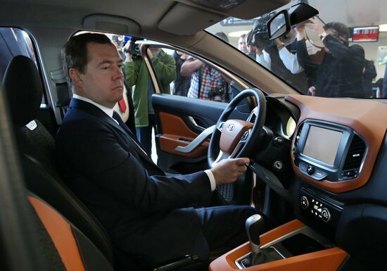 Prime Minister Dmitry Medvedev visits Samara