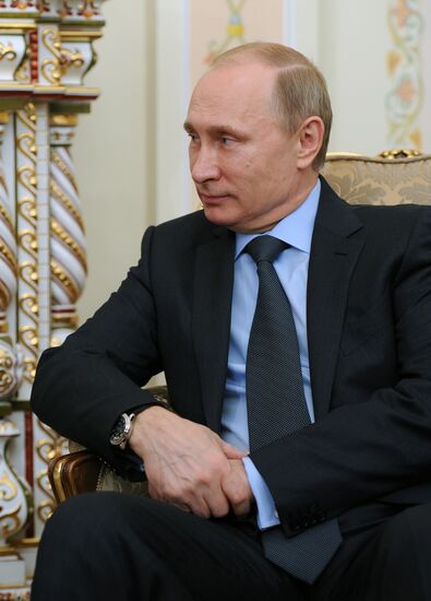 President Vladimir Putin holds Russian-Cypriot talks
