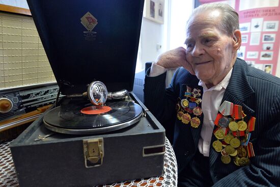 Veteran of Great Patriotic War Nikolai Titov