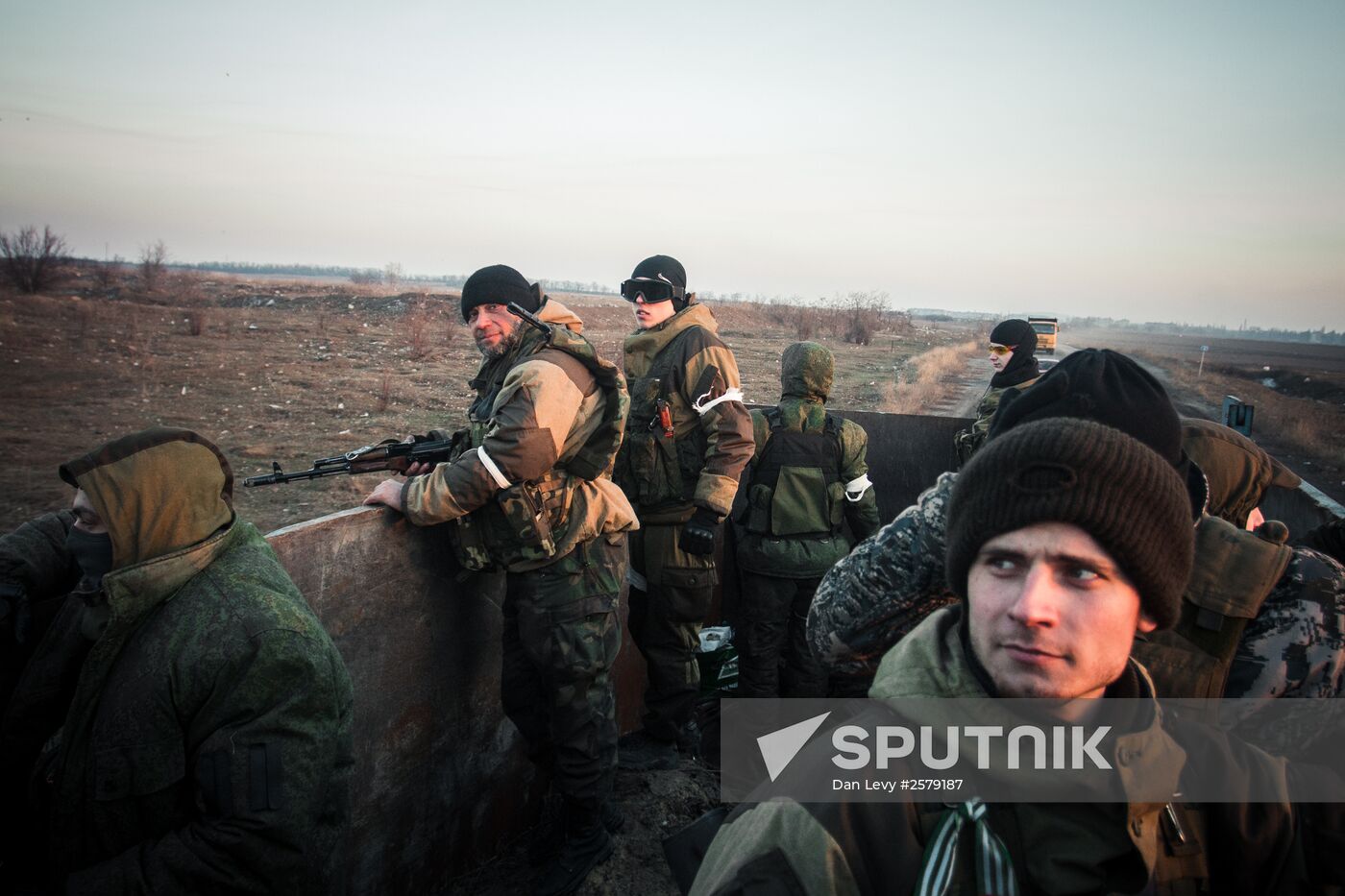 DPR militia in Donetsk Region