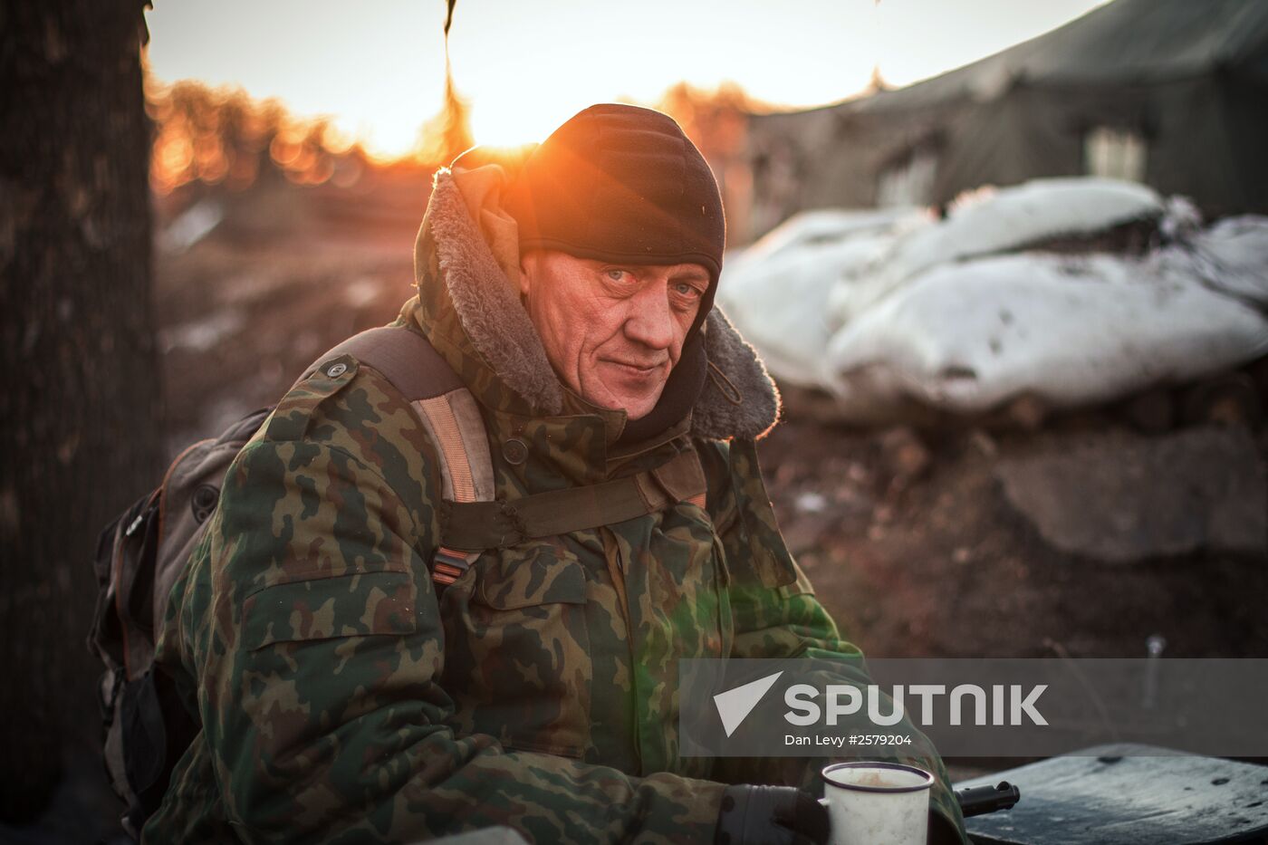 DPR self-defense forces in the Donetsk Region