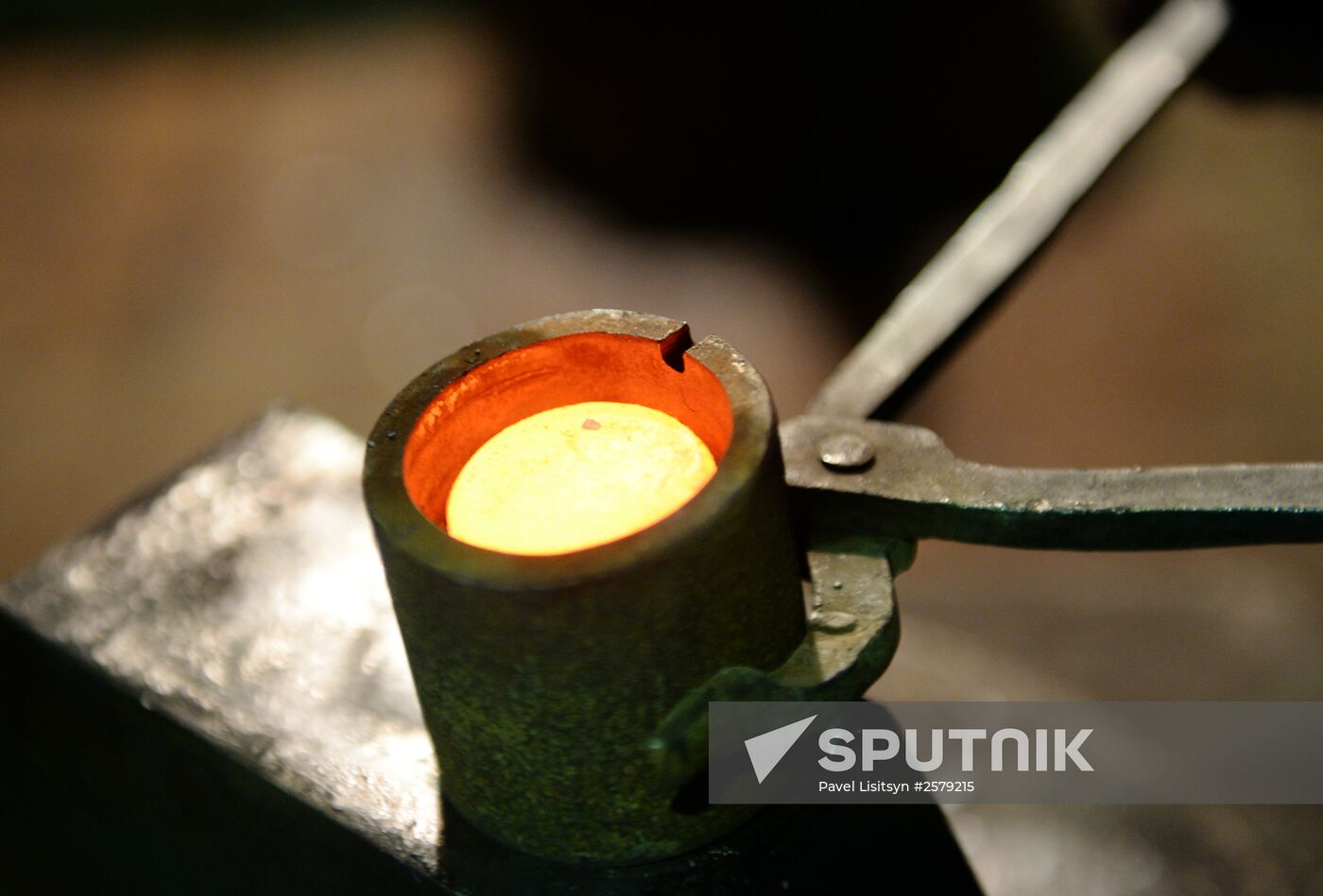 Ural blacksmith Alexander Lysyakov