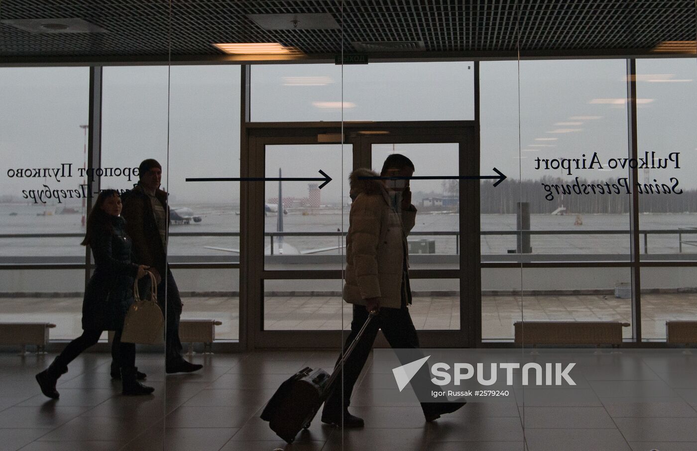 Pulkovo-1 terminal reopened after refurbishment. Location: Russia, . Author: Igor Russak/Sputnik. The renovated Pulkovo-1 airport terminal in St. Petersburg