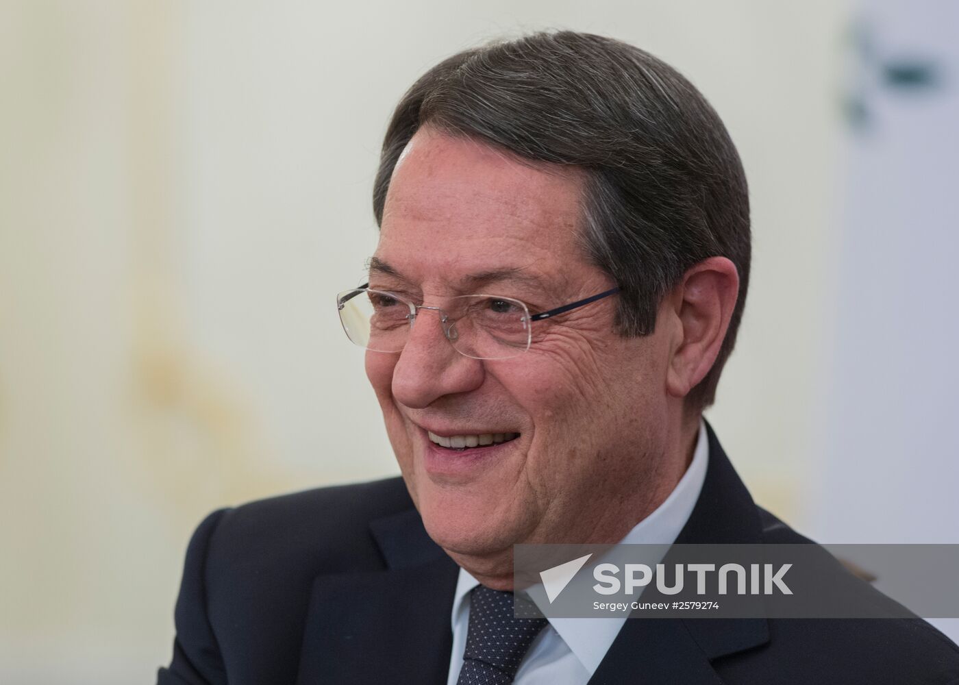 President Vladimir Putin holds Russian-Cypriot talks