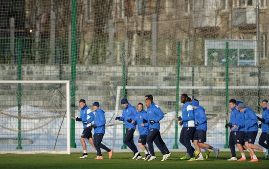 UEFA Europa League. FC Dynamo Moscow holds training session