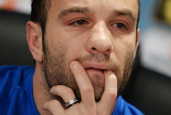 UEFA Europa League. FC Dynamo Moscow holds training session