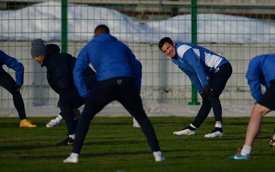 UEFA Europa League. FC Dynamo Moscow holds training session