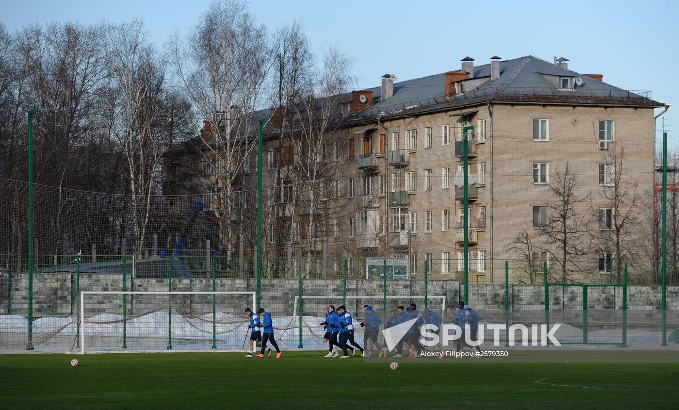UEFA Europa League. FC Dynamo Moscow holds training session