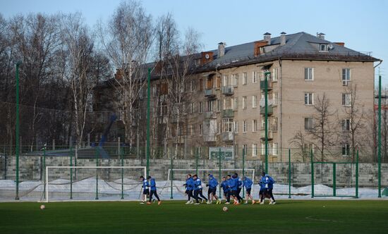 UEFA Europa League. FC Dynamo Moscow holds training session