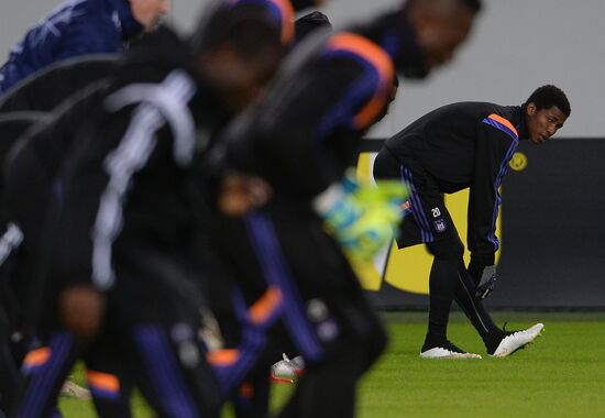 UEFA Europa League. FC Anderlecht holds training session