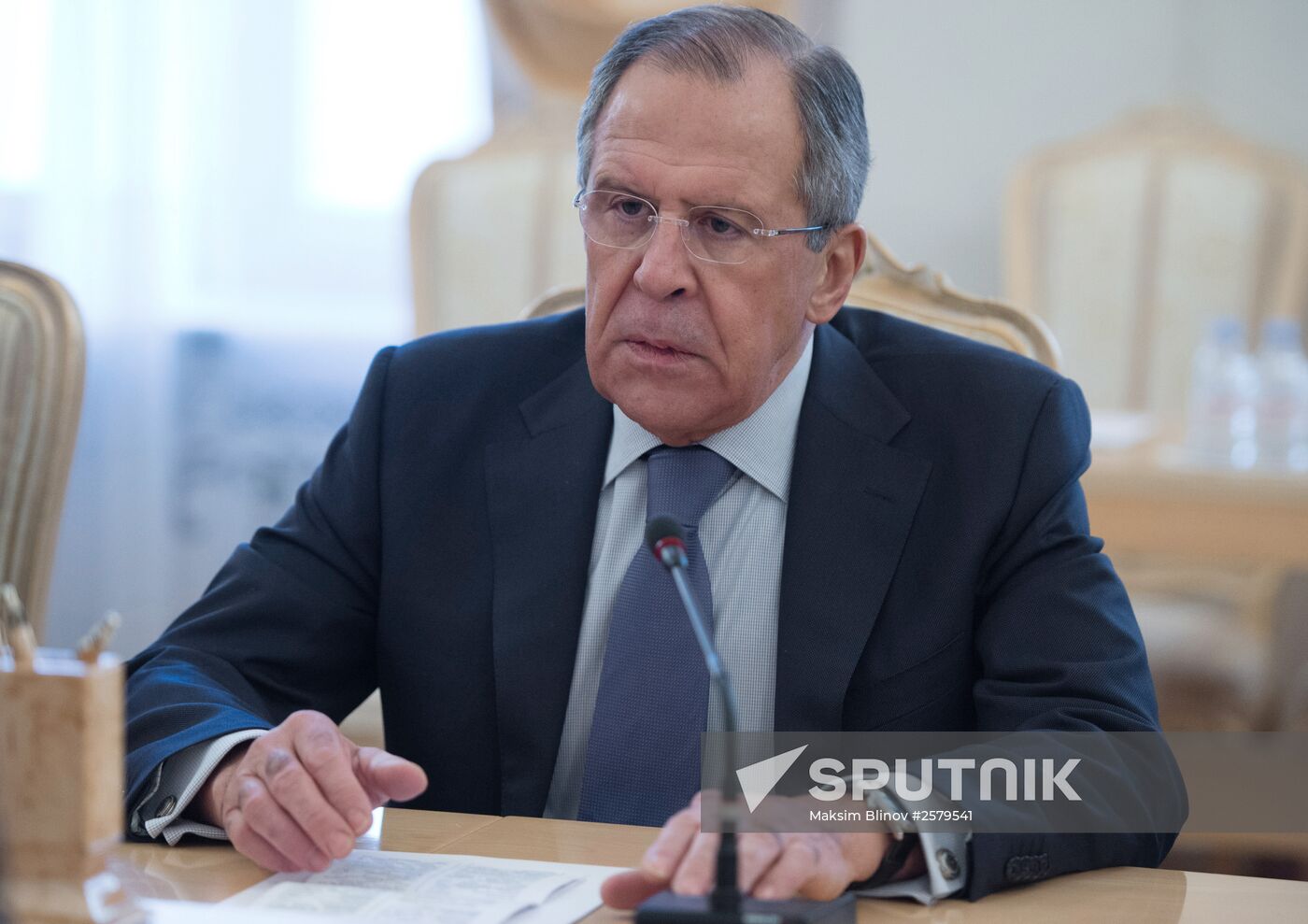 Foreign Minister Sergey Lavrov meets with OIC delegation on Palestine and Eastern Jerusalem