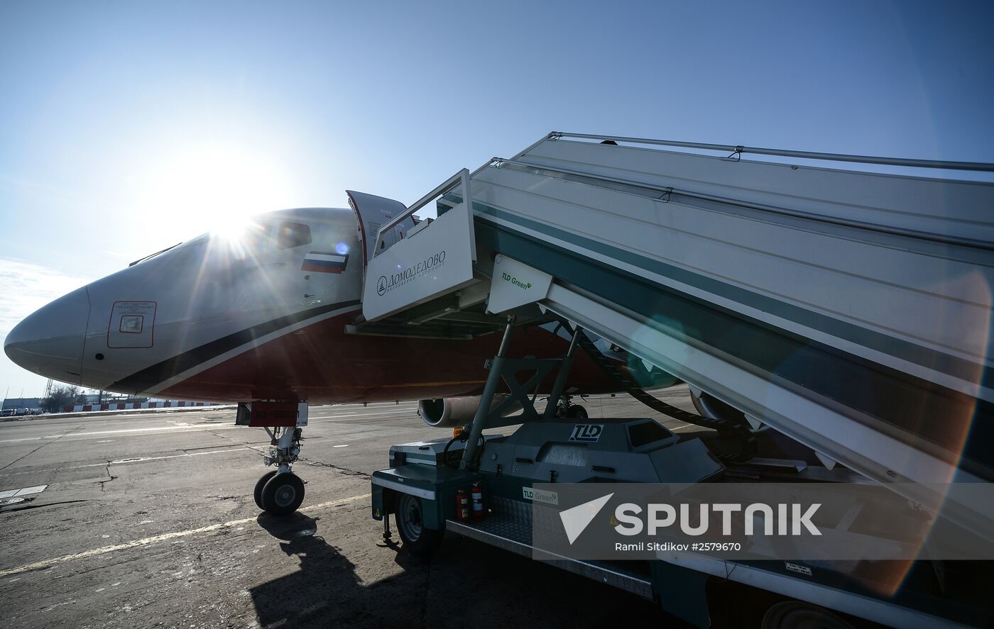 Putting Red Wings' SSJ-100 aircraft into operation