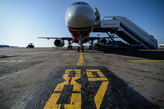 Putting Red Wings' SSJ-100 aircraft into operation